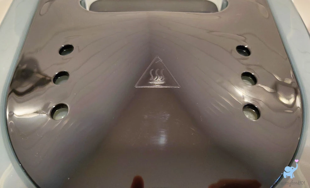 baby brezza bottle washer pro steam holes