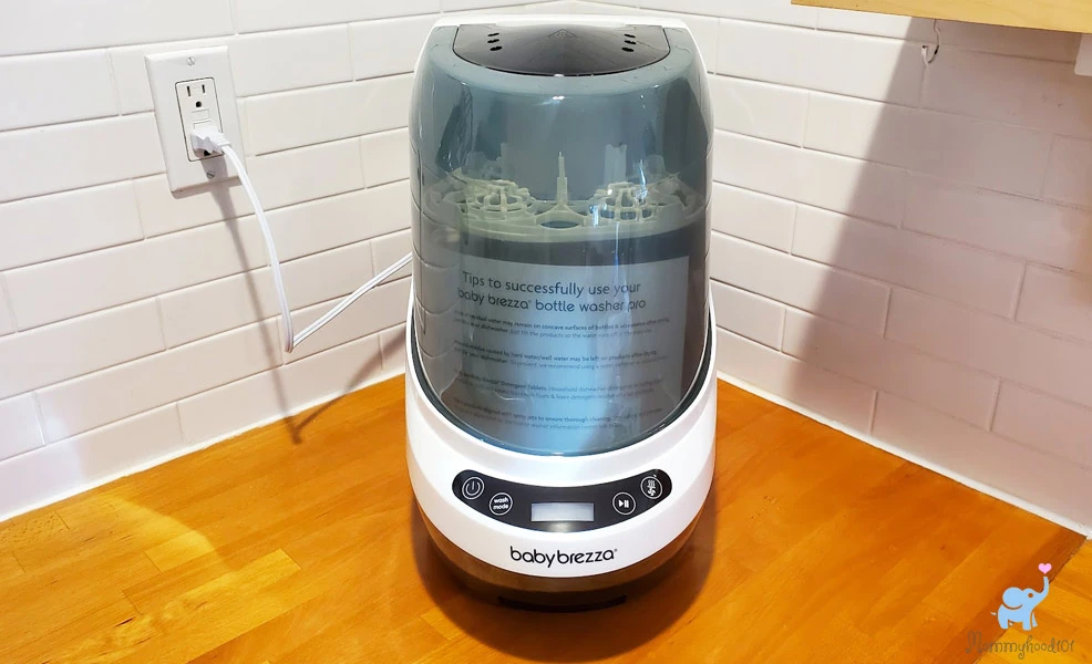 unboxing the baby brezza bottle washer pro