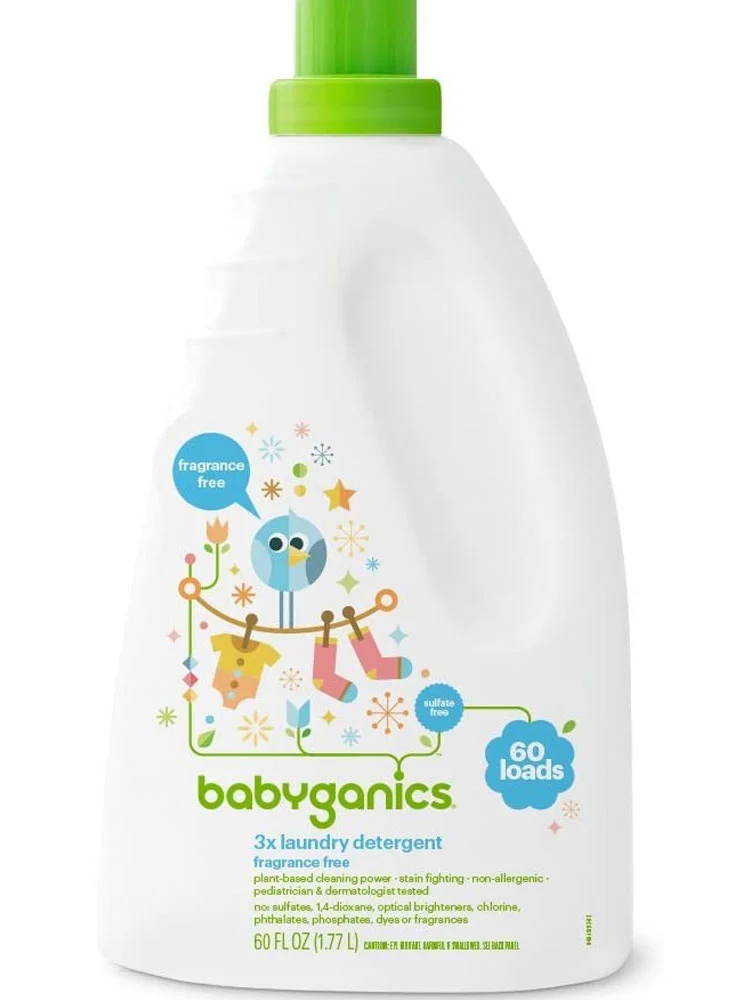 Babyganics Baby Laundry Detergent bottle