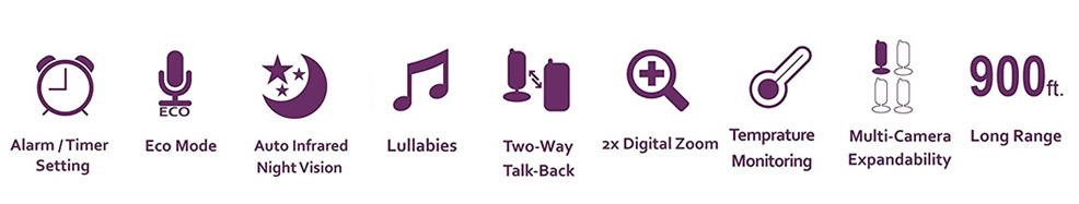 babysense baby monitor features