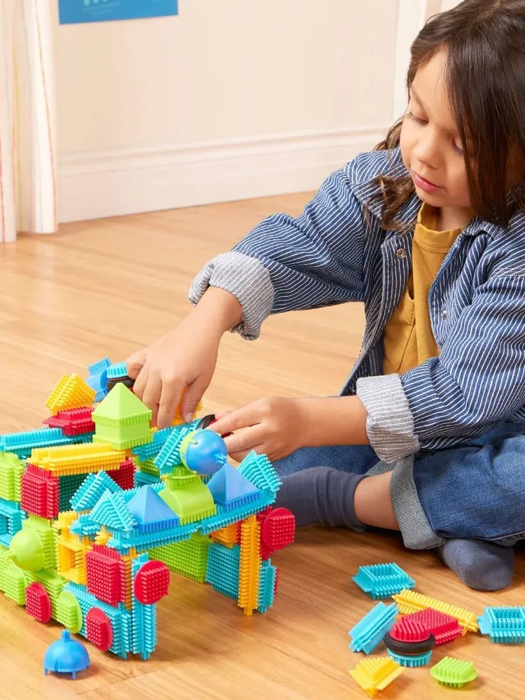 Battat original bristle building blocks