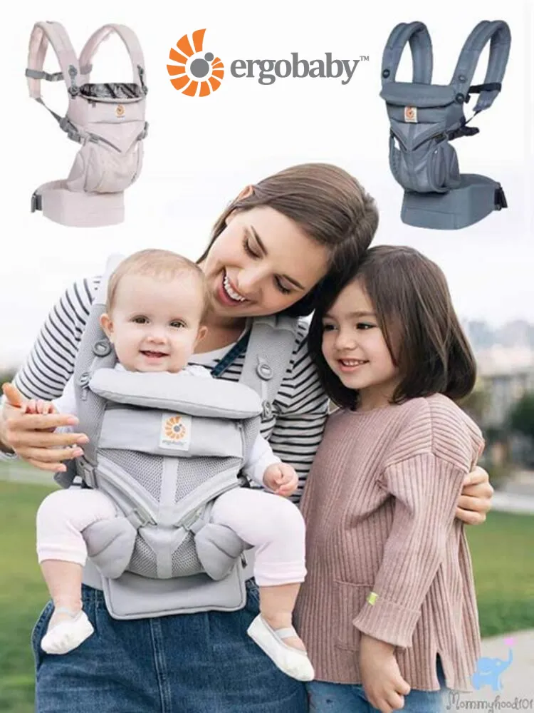Ergobaby Omni 360 Baby Carrier worn by a mother with baby