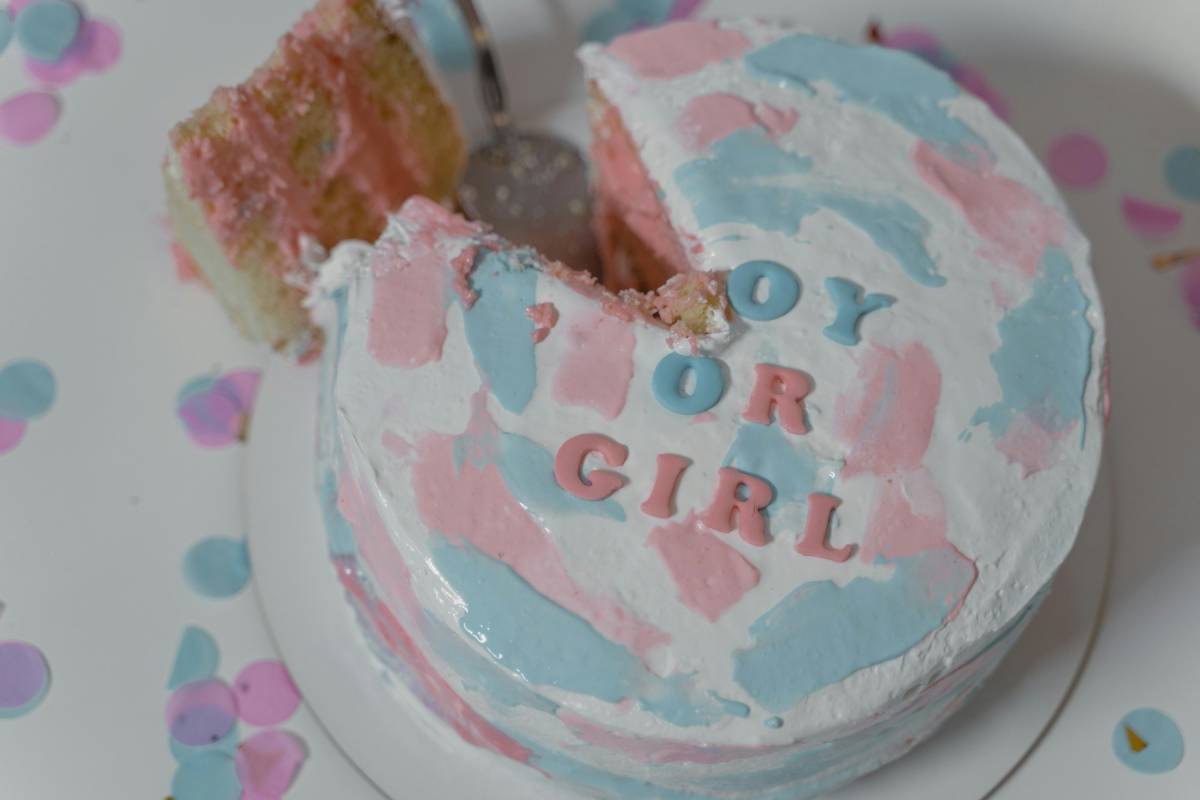 predict boy or girl during pregnancy baby gender reveal cake
