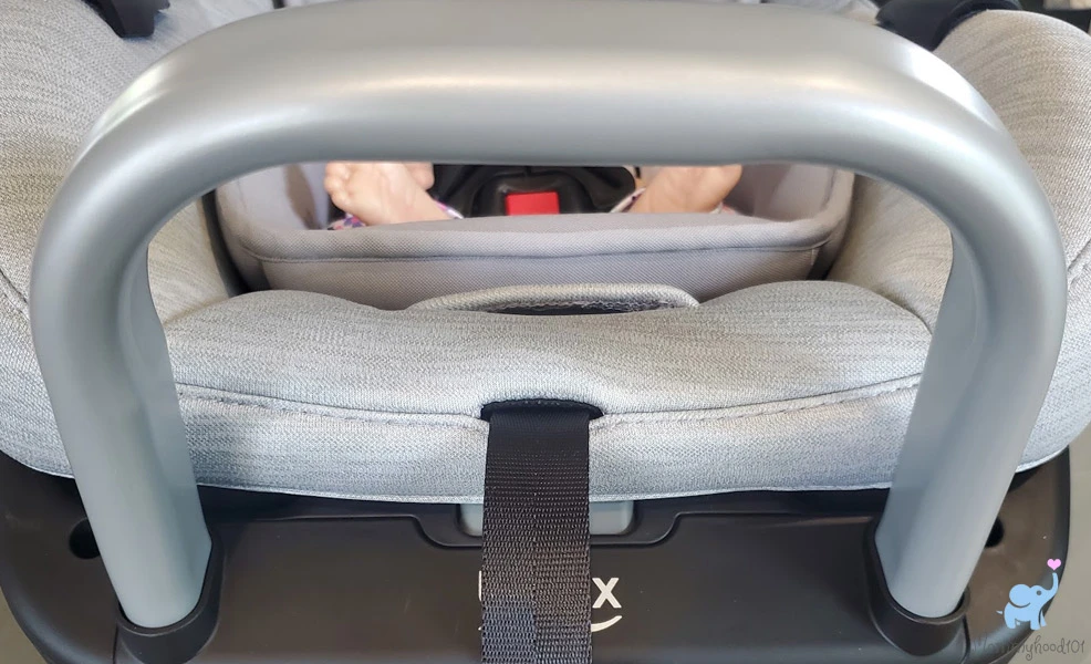 anti-rebound bar on the britax cypress infant car seat