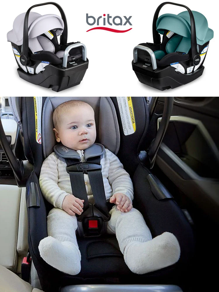 britax willow s car seat in various configurations