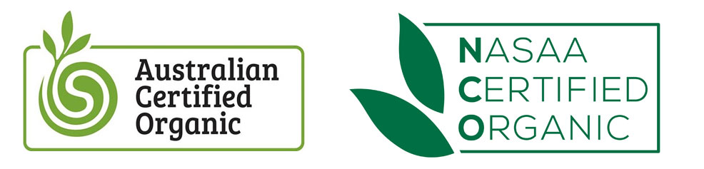 organic certifications for the aussie bubs formula