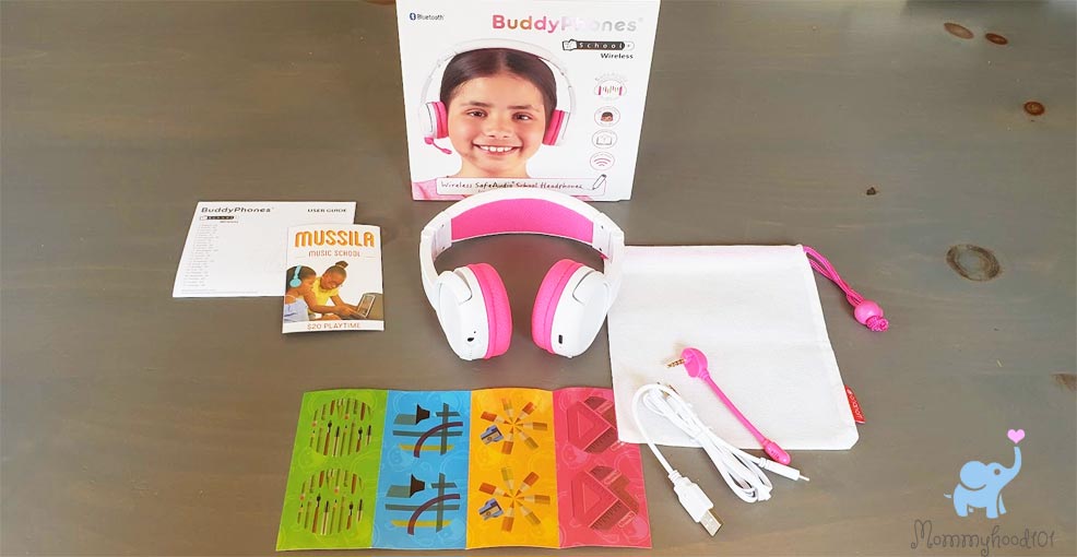 buddyphones unboxing opening school plus school+ wireless headphones