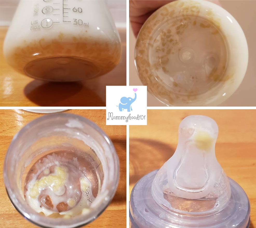burts bees formula mixing clumps preparation