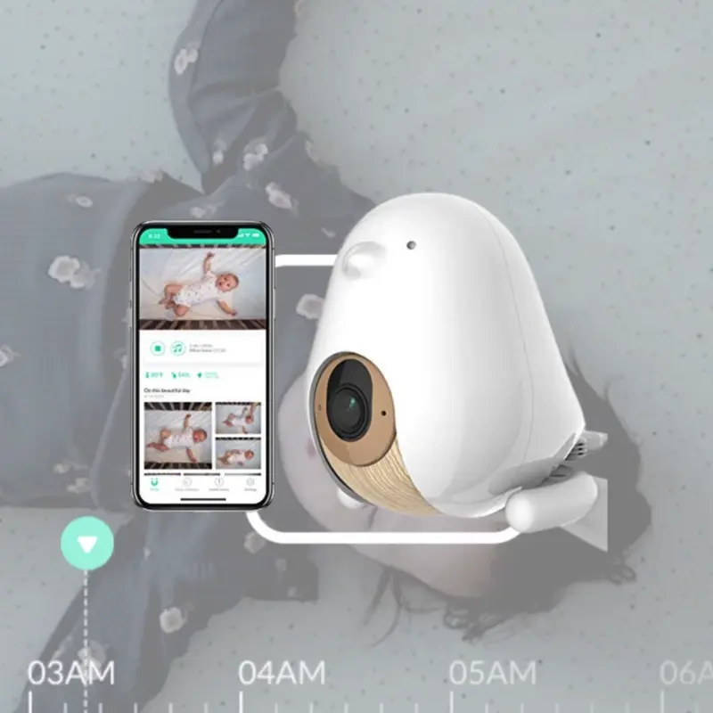 Premium baby monitor or sound machine combo