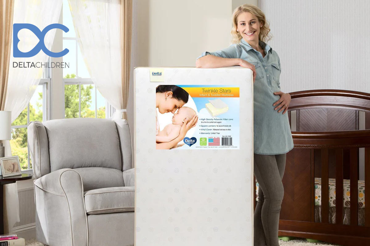 Delta Children Twinkle Stars Crib Mattress Review