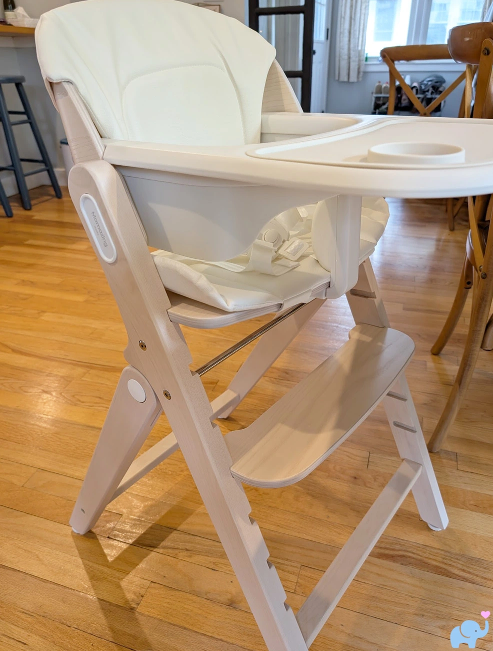 fully assembled Mamazing GrowPod high chair