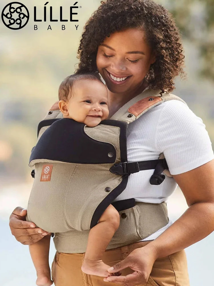 LILLEbaby Elevate Baby Carrier in a neutral color