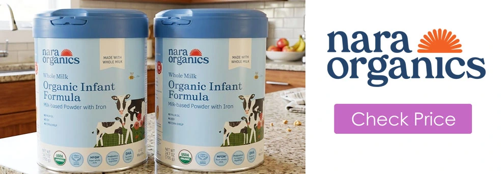 Nara Organics formula check prices banner