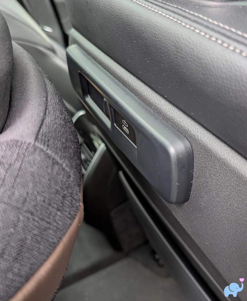 nuna revv maxx rear-facing front seat clearance in BMW X5