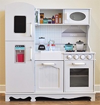 the rainbow sophia timeless wood kids play kitchen