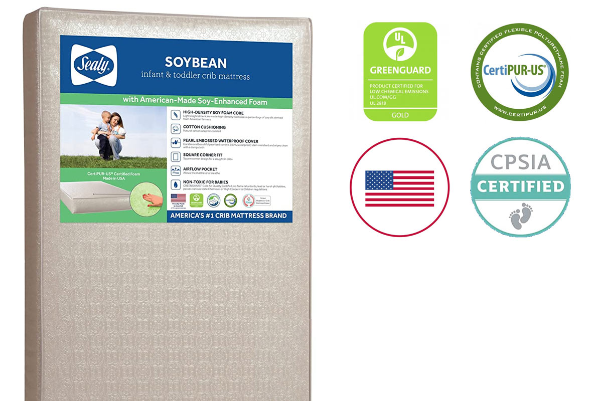 Sealy Soybean Crib Mattress Review